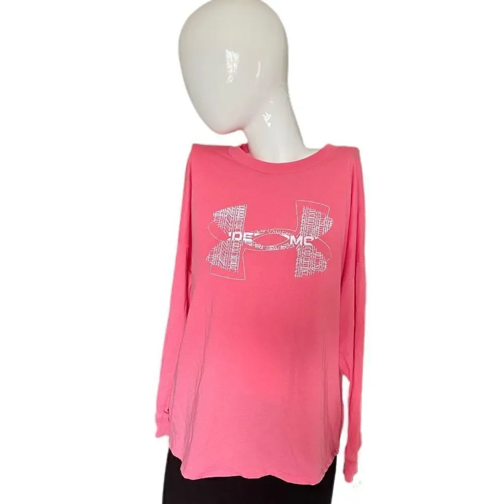 Under Armour Youth Big Logo Long Sleeve Tee